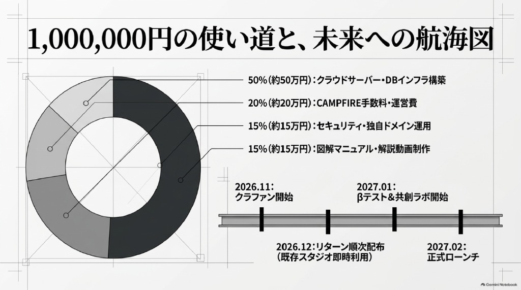 1,000,000円の使い道と未来への航海図